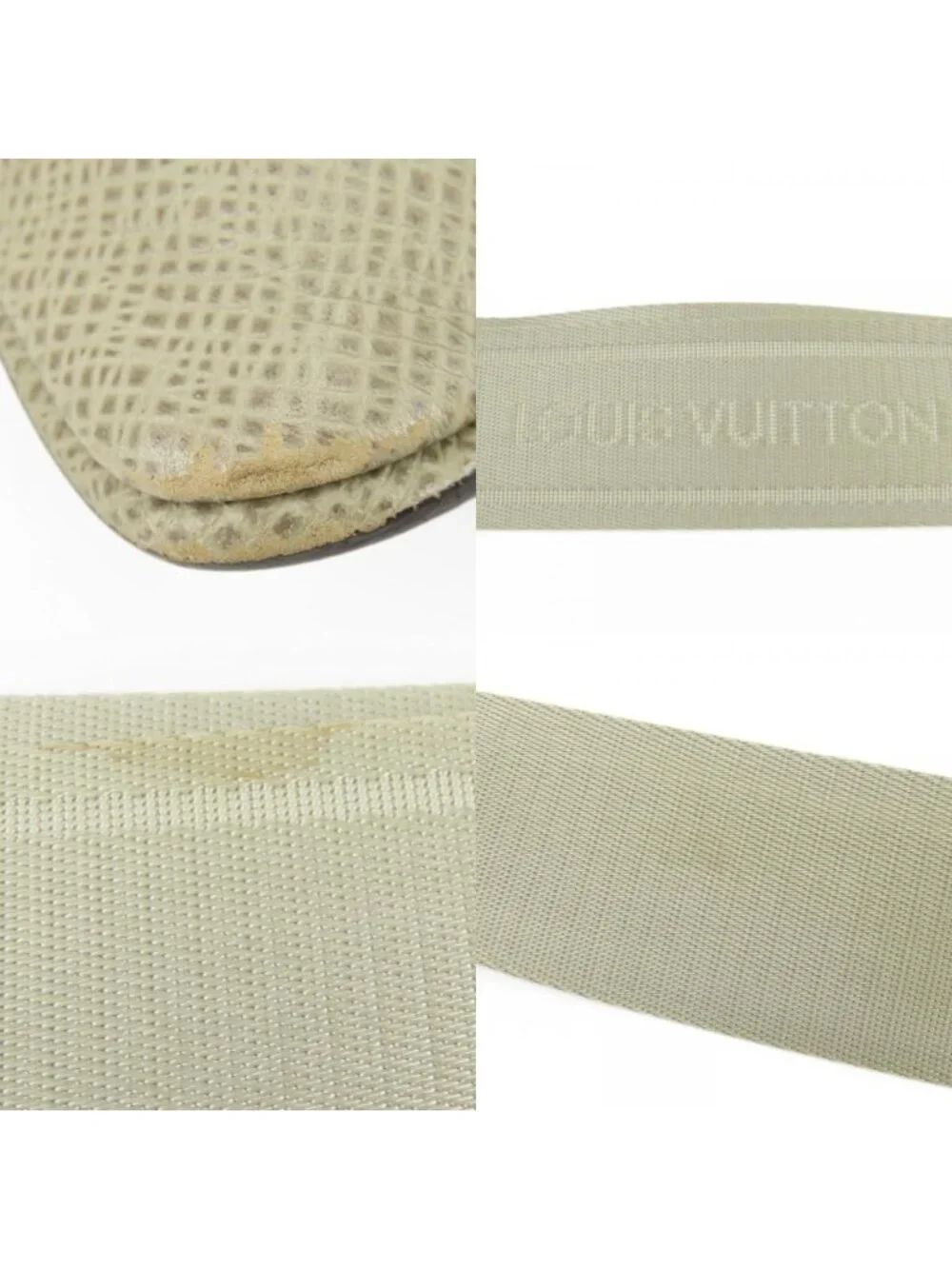 Louis Vuitton Shoulder Bag Sasha Taiga Polaire Gray Ju Crossbody Male